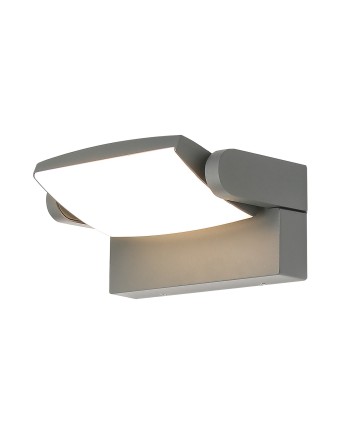 HOOD * APLIQUE LED 12W 3000K GRIS OSCURO